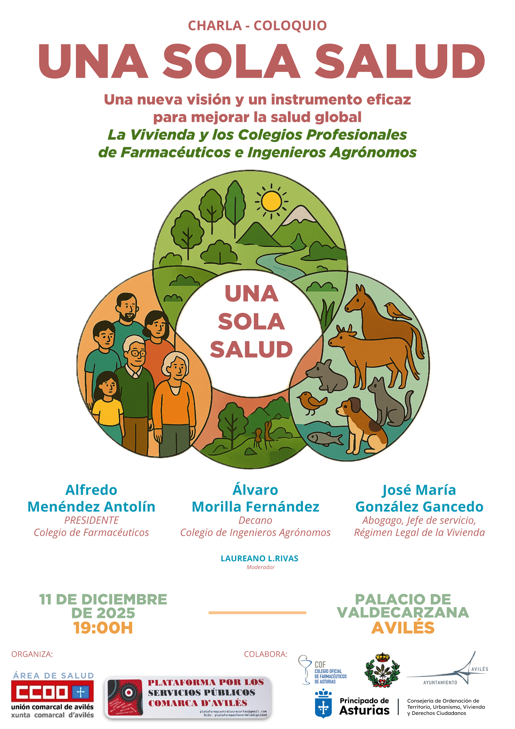 CHARLA -COLOQUIO : UNA SOLA SALUD